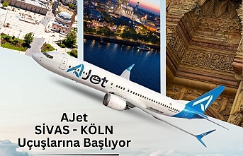 Sivas-Köln Arası Direkt Uçuşlar Başlıyor: AJet Müjdeyi Verdi!