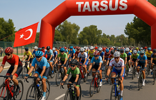 Tarsus'ta Halka Açık Bisiklet Yarışı Heyecanı...