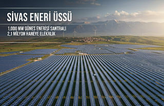 Sivas'a Dev Enerji Yatırımı: 1.000 MW'lık...