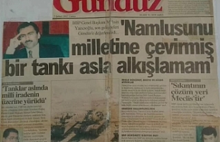 Muhsin Yazıcıoğlu’nun Tarihi Çıkışı: "Namlusunu...