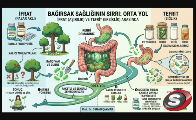 Bağırsak Sağlığında Büyük Yanılgı: Ev Yoğurdu mu Yoksa Probiyotik Haplar mı? Prof. Dr. Osman Çakmak Açıkladı