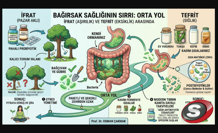 Bağırsak Sağlığında Büyük Yanılgı: Ev Yoğurdu mu Yoksa Probiyotik Haplar mı? Prof. Dr. Osman Çakmak Açıkladı