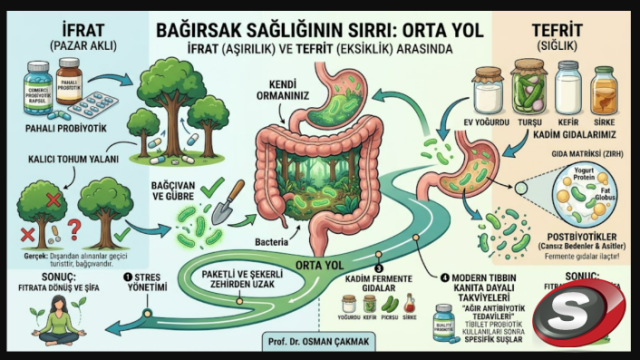 Bağırsak Sağlığında Büyük Yanılgı: Ev Yoğurdu mu Yoksa Probiyotik Haplar mı? Prof. Dr. Osman Çakmak Açıkladı
